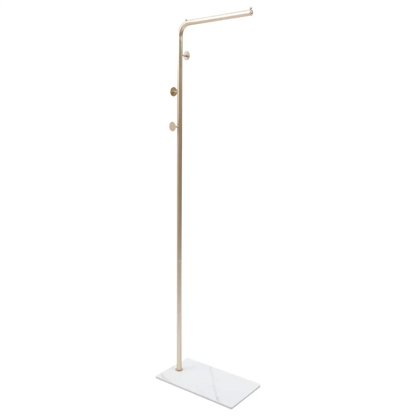 Modern Metal Freestanding Coat Hat Rack 3 Hooks Clothes Rack with Storage Base for Entryway Living Room Gold
Modern Metal Freestanding Coat Hat Rack 3 Hooks Clothes Rack with Storage Base for Entryway Living Room Gold
