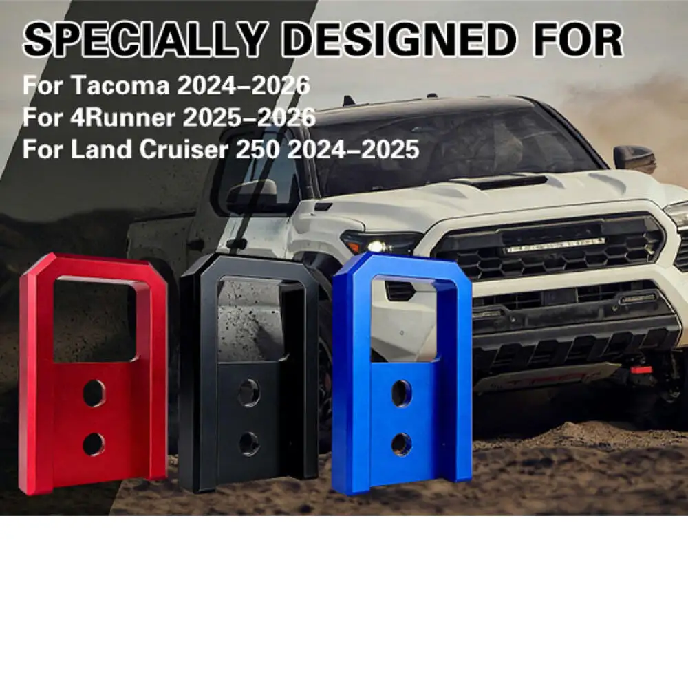 2pcs Trailer Hitch Tow Hooks for Toyota Tacoma 2024-2026 Red Front Tow Trailer Hitch Tow Hook Hitch Receiver
2pcs Trailer Hitch Tow Hooks for Toyota Tacoma 2024-2026 Red Front Tow Trailer Hitch Tow Hook Hitch Receiver