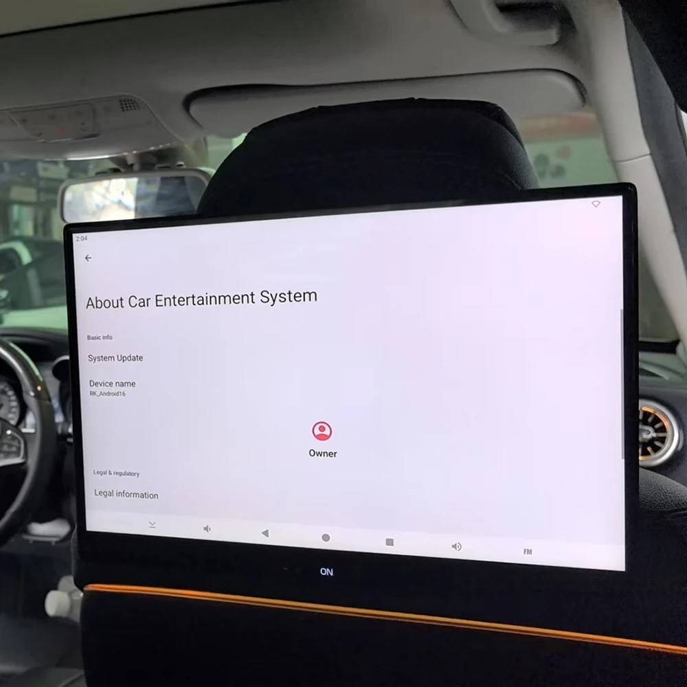 13.3" Car Headrest Monitor Display IPS Android 16.0 4G+64G Touch Screen For BMW X6 xDrive M60i Rear Seat Player Wifi Mirror Link
13.3" Car Headrest Monitor Display IPS Android 16.0 4G+64G Touch Screen For BMW X6 xDrive M60i Rear Seat Player Wifi Mirror Link