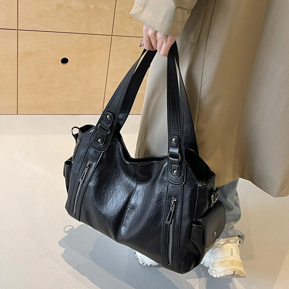 Crossbody Bag for Women with Multi-Pockets Messenger Bag PU Leather with Zipper Trendy Retro Handbag for Work Travel
Crossbody Bag for Women with Multi-Pockets Messenger Bag PU Leather with Zipper Trendy Retro Handbag for Work Travel