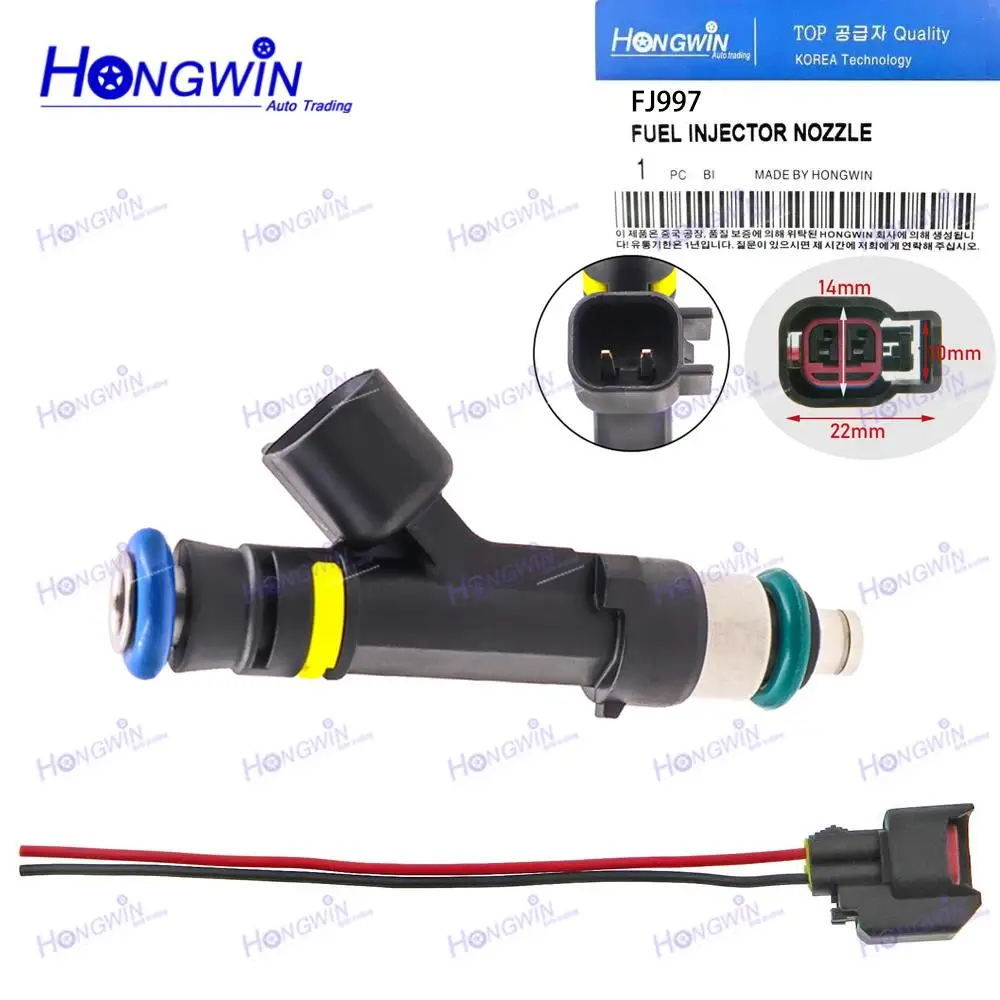 0280158138 FJ997 62402 brand new Fuel Injector Nozzle Wire Plug For Ford F-150 F-250 F-350 E-150 E-250 E-450 Lincoln Mark
0280158138 FJ997 62402 brand new Fuel Injector Nozzle Wire Plug For Ford F-150 F-250 F-350 E-150 E-250 E-450 Lincoln Mark