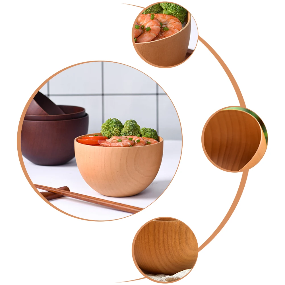 Wooden Rice Salad Bowls Natural Style Kitchen Gadgets Japanese Supplies Home Decor Wooden Tableware Bowl Dinnerware
Wooden Rice Salad Bowls Natural Style Kitchen Gadgets Japanese Supplies Home Decor Wooden Tableware Bowl Dinnerware
