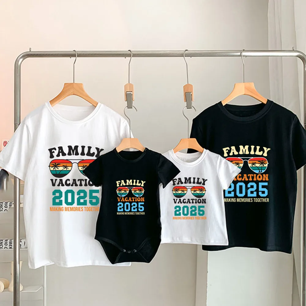 Family Vacation 2025 Making Memories Together Matching Shirt Adult Kids T-shirt Tops Baby Romper Travel Faimily Look Outfit Tees
Family Vacation 2025 Making Memories Together Matching Shirt Adult Kids T-shirt Tops Baby Romper Travel Faimily Look Outfit Tees