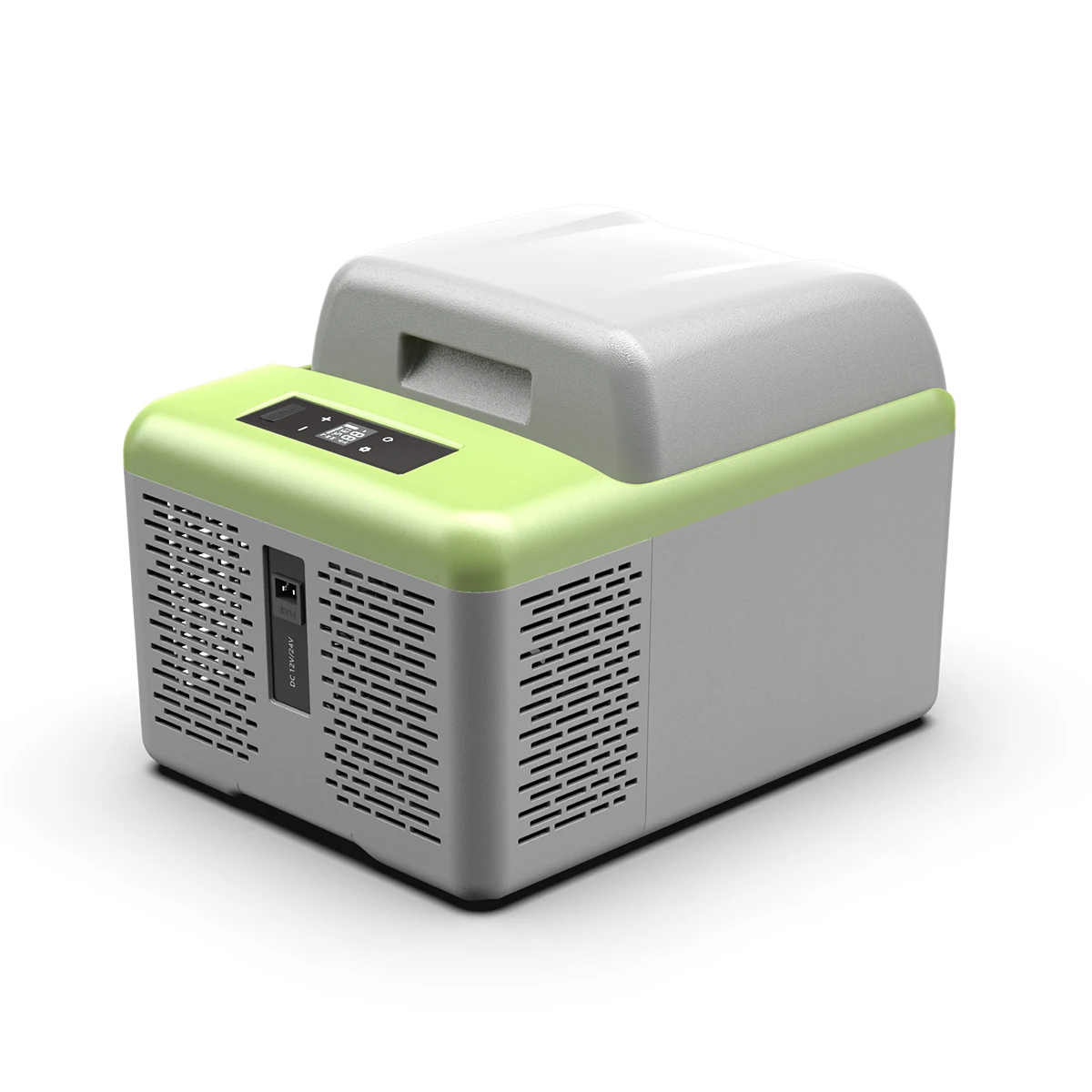 Компрессорный холодильник Alpicool Mini C12P 10,8 л, мини-размер зеленого цвета, 12 В, 24 В, портативный мини-холодильник, небольшой холодильник
Компрессорный холодильник Alpicool Mini C12P 10,8 л, мини-размер зеленого цвета, 12 В, 24 В, портативный мини-холодильник, небольшой холодильник