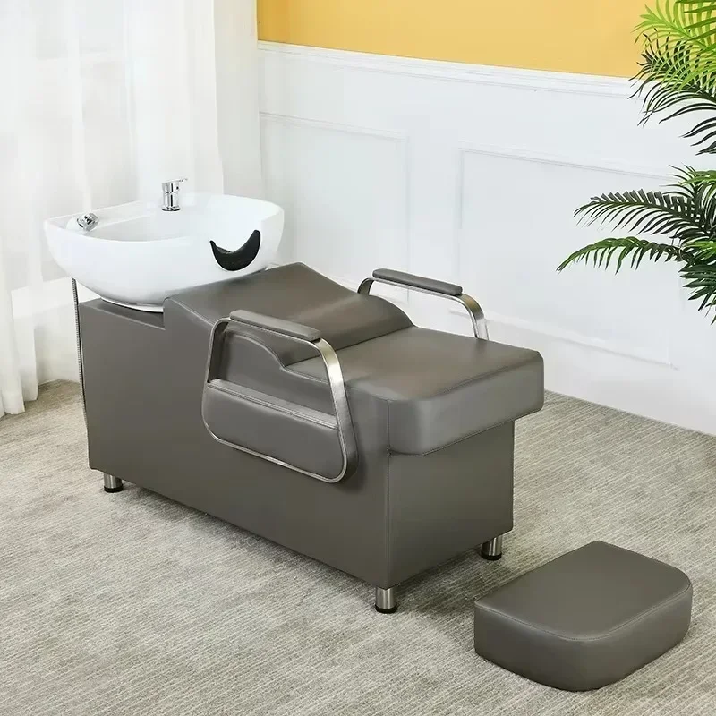 Стильное портативное кресло-мойка для мытья волос Nordic Professional Cadeira De Barbearia Furniture
Стильное портативное кресло-мойка для мытья волос Nordic Professional Cadeira De Barbearia Furniture