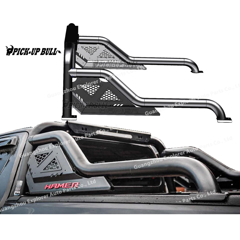 Factory Hot SellingHM Universal Steel Roll Bar For Ranger Wildtrak Hilux Revo Rocco Vigo For Dmax For Navara D22 Pick Up Sport R
Factory Hot SellingHM Universal Steel Roll Bar For Ranger Wildtrak Hilux Revo Rocco Vigo For Dmax For Navara D22 Pick Up Sport R