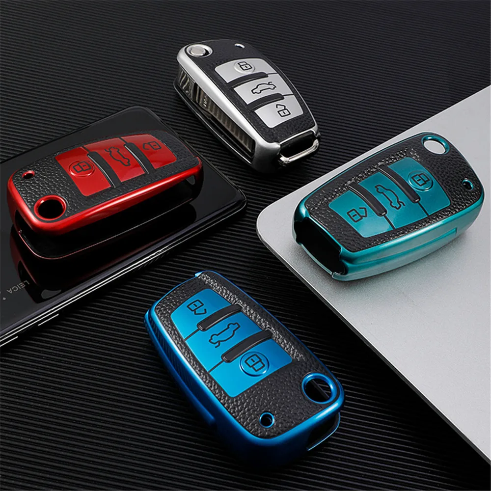 Кожаный ТПУ чехол для Audi C6 R8 A1 A3 Q3 A4 A5 Q5 A6 S6 A7 B6 B7 B8 8P 8V 8L TT RS
Кожаный ТПУ чехол для Audi C6 R8 A1 A3 Q3 A4 A5 Q5 A6 S6 A7 B6 B7 B8 8P 8V 8L TT RS