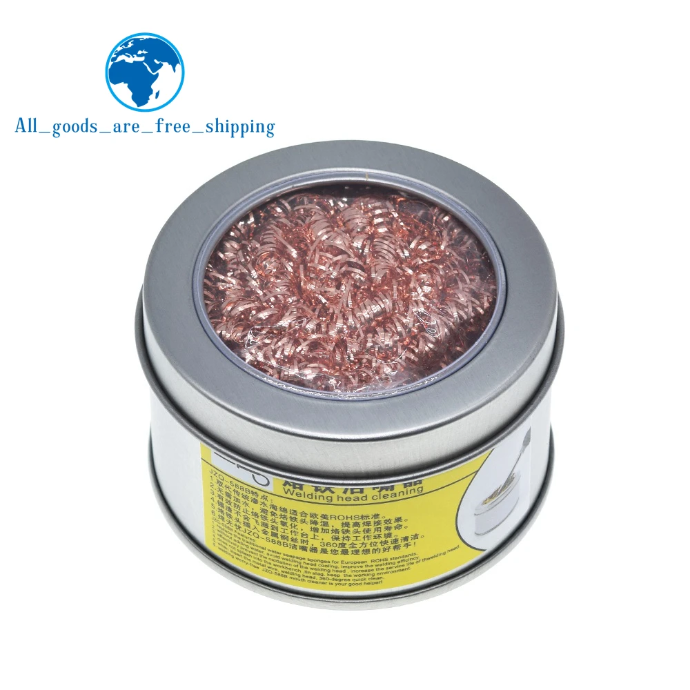 Cleaning Ball Desoldering Soldering Iron Mesh Filter Cleaning Nozzle Tip Copper Wire Cleaner Ball Metal Dross Box Clean Ball
Cleaning Ball Desoldering Soldering Iron Mesh Filter Cleaning Nozzle Tip Copper Wire Cleaner Ball Metal Dross Box Clean Ball