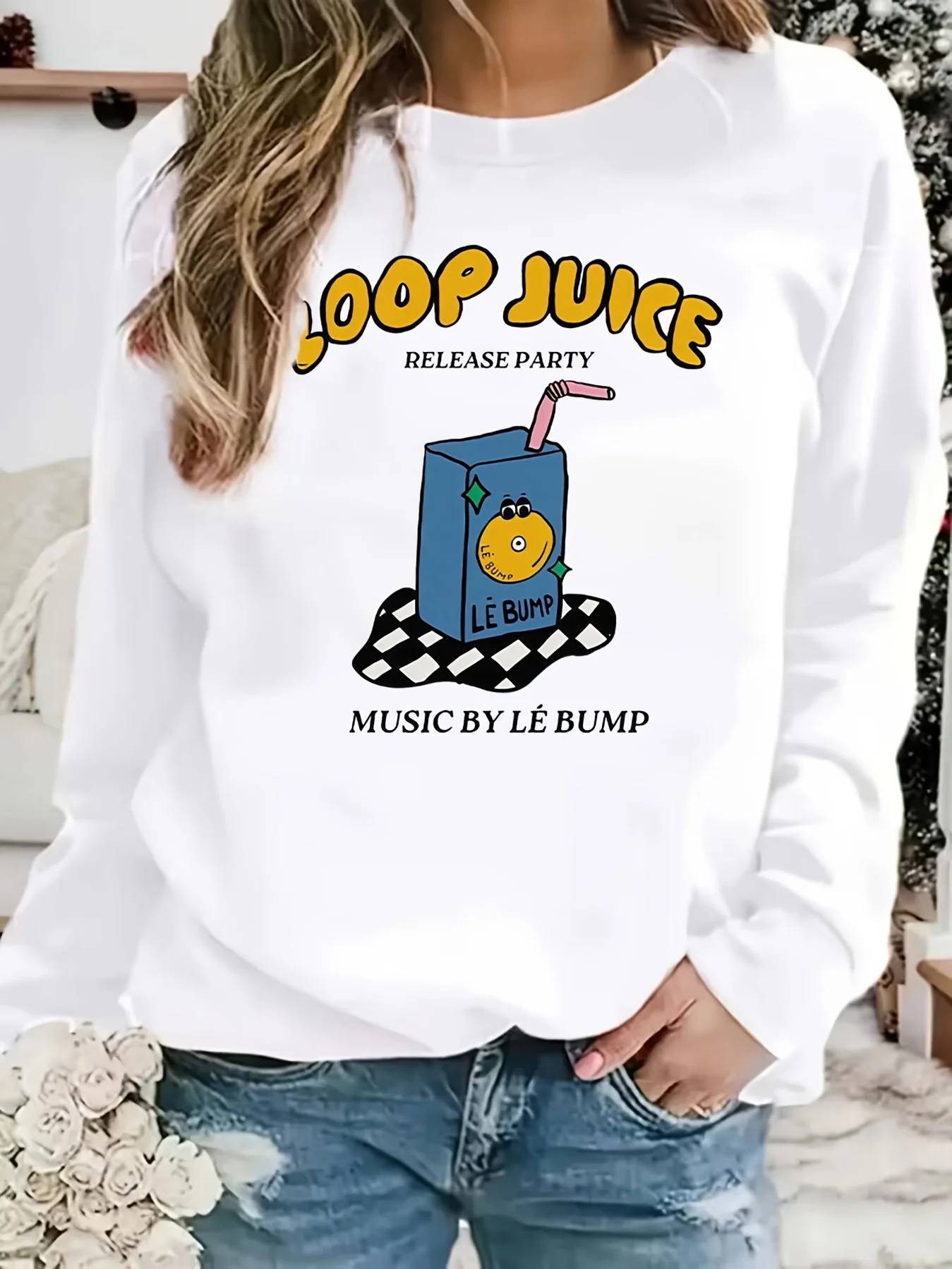 Retro 90s Juice Graphic Printing Autumn and Winter Cotton Men's and Women's Sweatshirts Outdoor Sports Leisure Fashion Trend
Retro 90s Juice Graphic Printing Autumn and Winter Cotton Men's and Women's Sweatshirts Outdoor Sports Leisure Fashion Trend