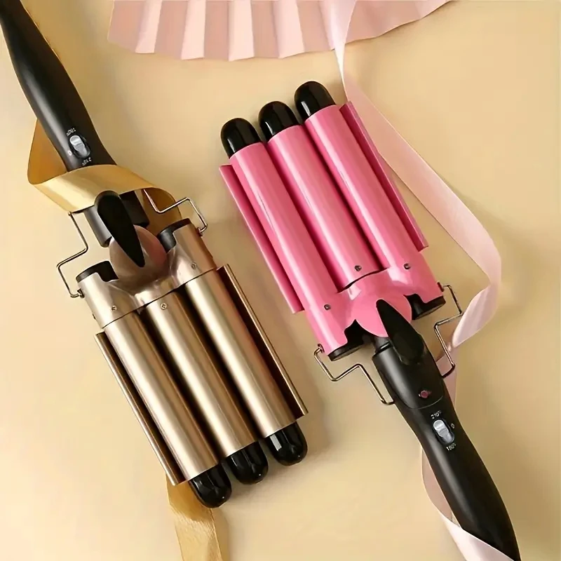 Professional Hair Tools Curling Iron Ceramic Triple Barrel Hair Styler Hair Waver Styling Tools Hair Curlers Electric Curling
Professional Hair Tools Curling Iron Ceramic Triple Barrel Hair Styler Hair Waver Styling Tools Hair Curlers Electric Curling