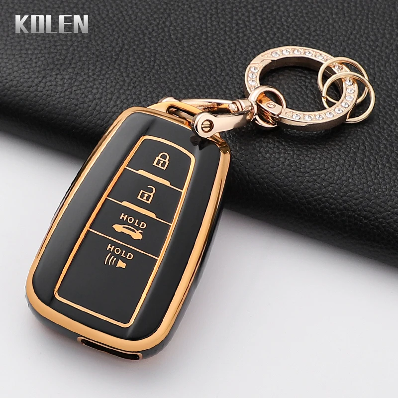 Luxury Car Key Case Cover For Toyota Prius Camry Corolla CHR C-HR RAV4 Land Cruiser Prado Protected Shell Keychain Accessories
Luxury Car Key Case Cover For Toyota Prius Camry Corolla CHR C-HR RAV4 Land Cruiser Prado Protected Shell Keychain Accessories