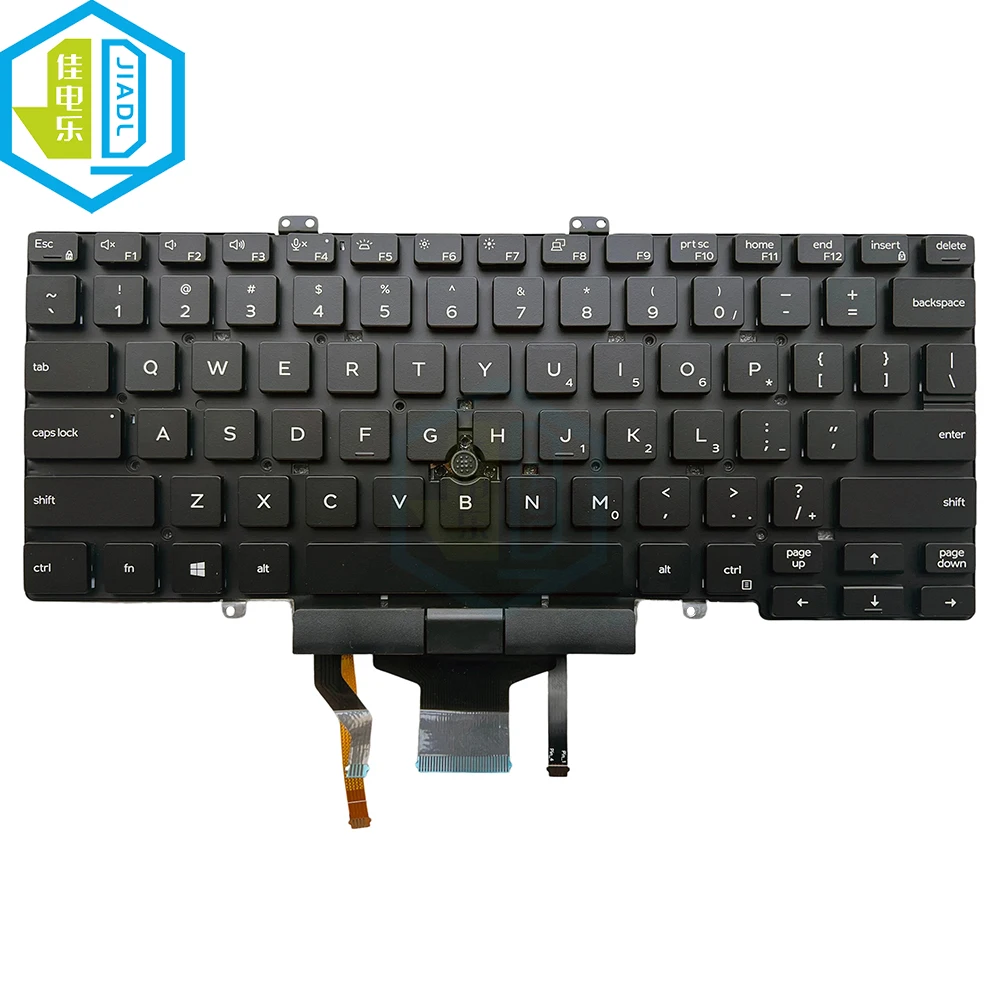 US English laptop Backlit Point replacement keyboard for Dell Latitude 5400 5410 7400 7410 With backlit keyboard
US English laptop Backlit Point replacement keyboard for Dell Latitude 5400 5410 7400 7410 With backlit keyboard