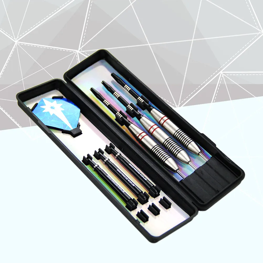 Набор из 3 шариков для игры в дартс из нержавеющей стали с алюминиевыми стержнями, усиленная жесткость, стальной наконечник, идеально подходит для игры в помещении и на улице
Набор из 3 шариков для игры в дартс из нержавеющей стали с алюминиевыми стержнями, усиленная жесткость, стальной наконечник, идеально подходит для игры в помещении и на улице