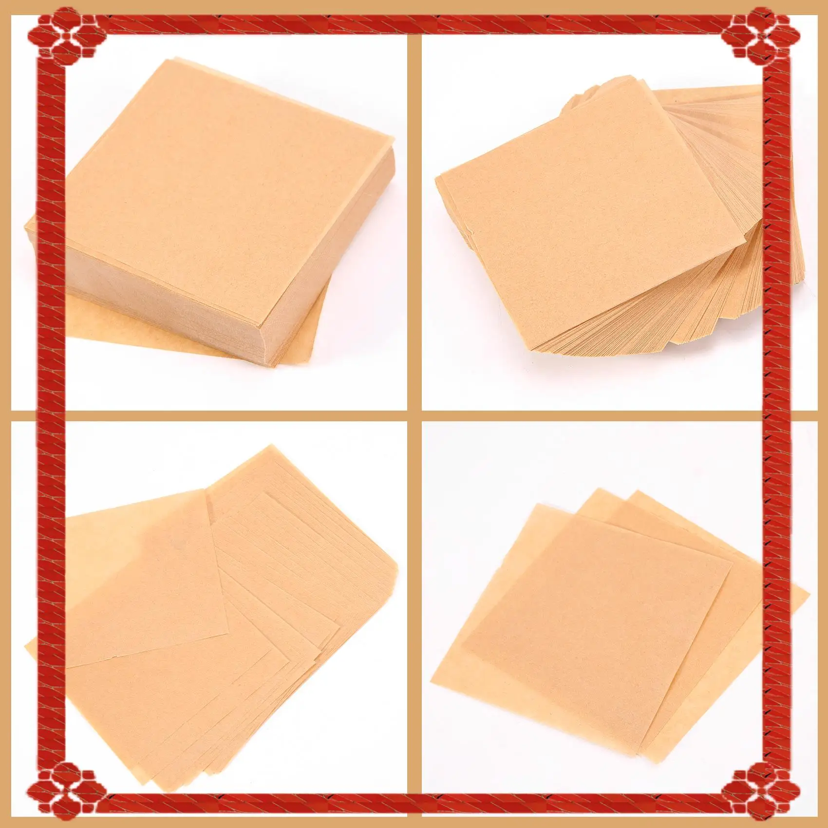 24-Hour Delivery 500 Pcs Unbleached Parchment Paper Baking Sheets, 4X4 Inches Non-Stick Precut Baking Parchment, Perfect For Wra
24-Hour Delivery 500 Pcs Unbleached Parchment Paper Baking Sheets, 4X4 Inches Non-Stick Precut Baking Parchment, Perfect For Wra