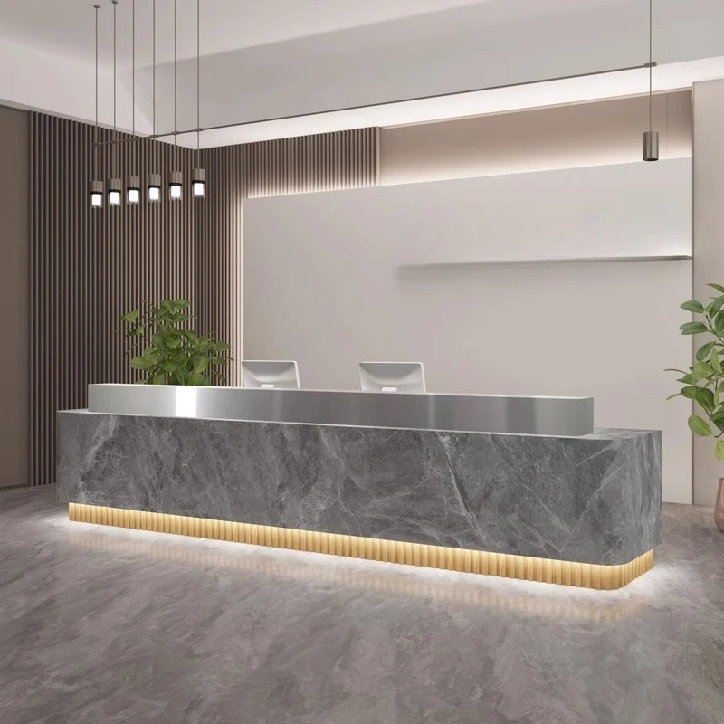 Готовая стойка Подиум Стойки регистрации Красота Кафедра Центр клиента Стойки регистрации Простая искусственная доска Мебель Receptie MHJDT
Готовая стойка Подиум Стойки регистрации Красота Кафедра Центр клиента Стойки регистрации Простая искусственная доска Мебель Receptie MHJDT