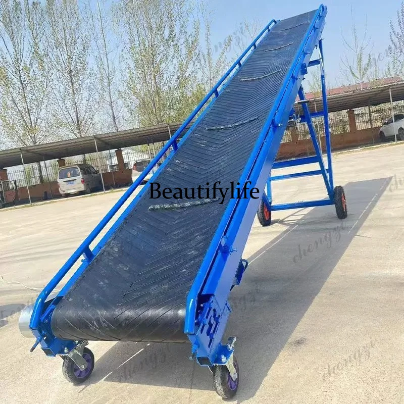 Climbing conveyor feeding machine belt conveyor, lifting grain assembly line small conveyor
Climbing conveyor feeding machine belt conveyor, lifting grain assembly line small conveyor