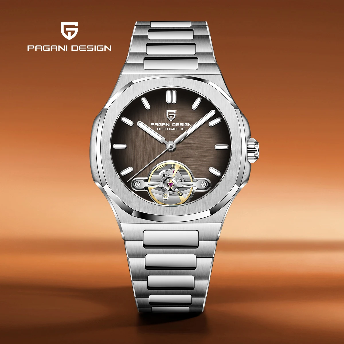 2026 New PAGANI DESIGN Men's Watches Skeleton Tourbillon Automatic Watch For Men Stainless steel Business Mechanical Wristwatch
2026 New PAGANI DESIGN Men's Watches Skeleton Tourbillon Automatic Watch For Men Stainless steel Business Mechanical Wristwatch