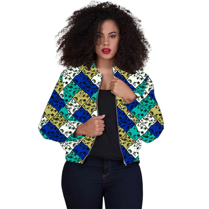 African Print Couture Women's Collarless Jacket Vintage Style Zipper Short Coat Party Wear For Ladies
African Print Couture Women's Collarless Jacket Vintage Style Zipper Short Coat Party Wear For Ladies