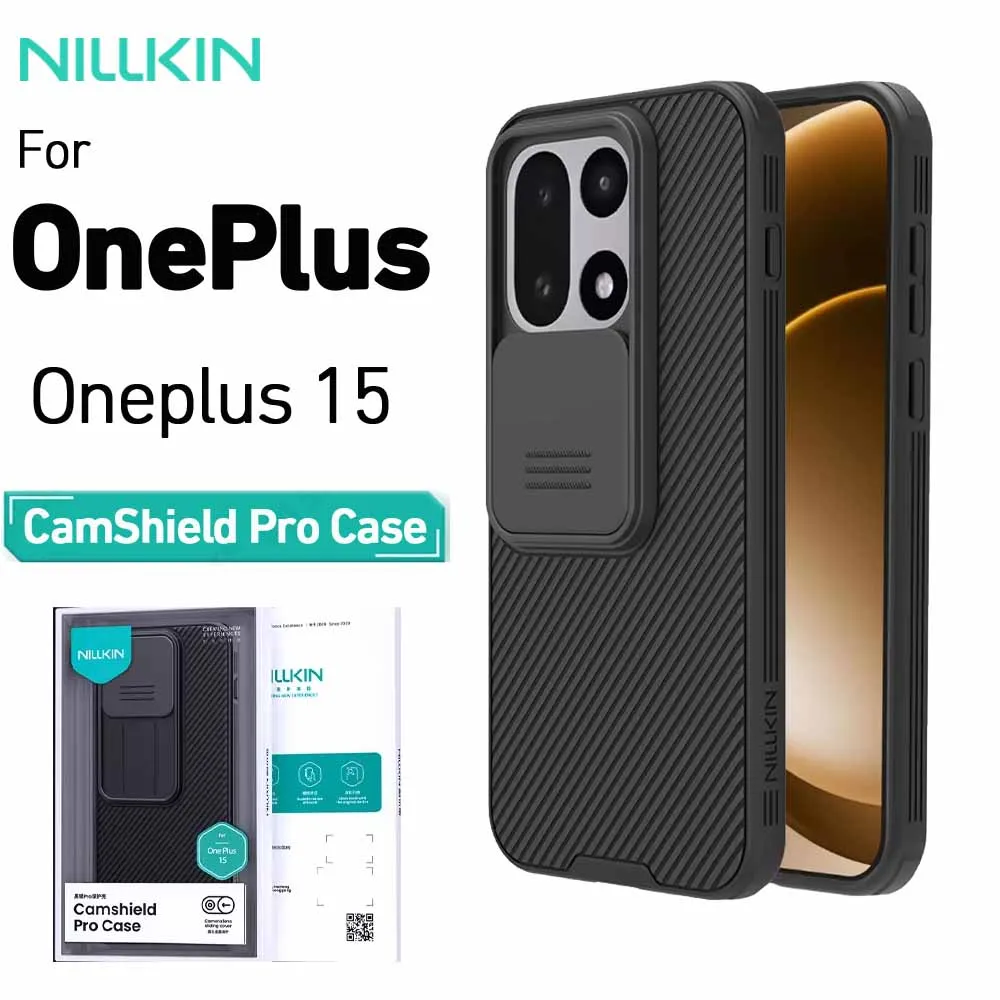 For OnePlus 15 Nillkin CamShield Pro Phone Case with Slide Camera Cover Protector Hard PC+TPU Cover
For OnePlus 15 Nillkin CamShield Pro Phone Case with Slide Camera Cover Protector Hard PC+TPU Cover