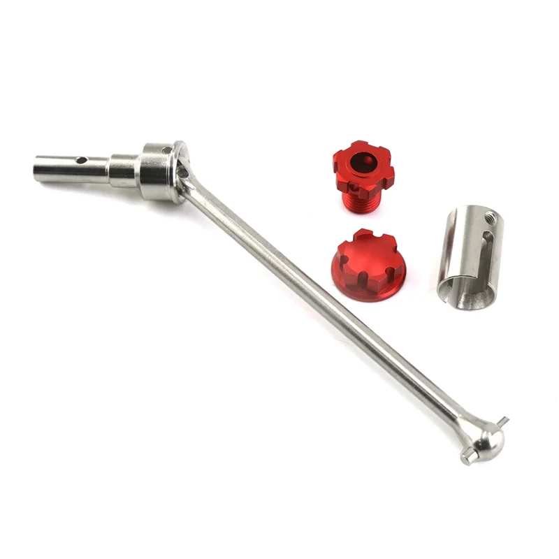 4PCS Steel Drive Shaft CVD Driveshaft With Splined Wheel E-Revo 2.0 86086-4 1/10 Replacement Accessories ,6
4PCS Steel Drive Shaft CVD Driveshaft With Splined Wheel E-Revo 2.0 86086-4 1/10 Replacement Accessories ,6