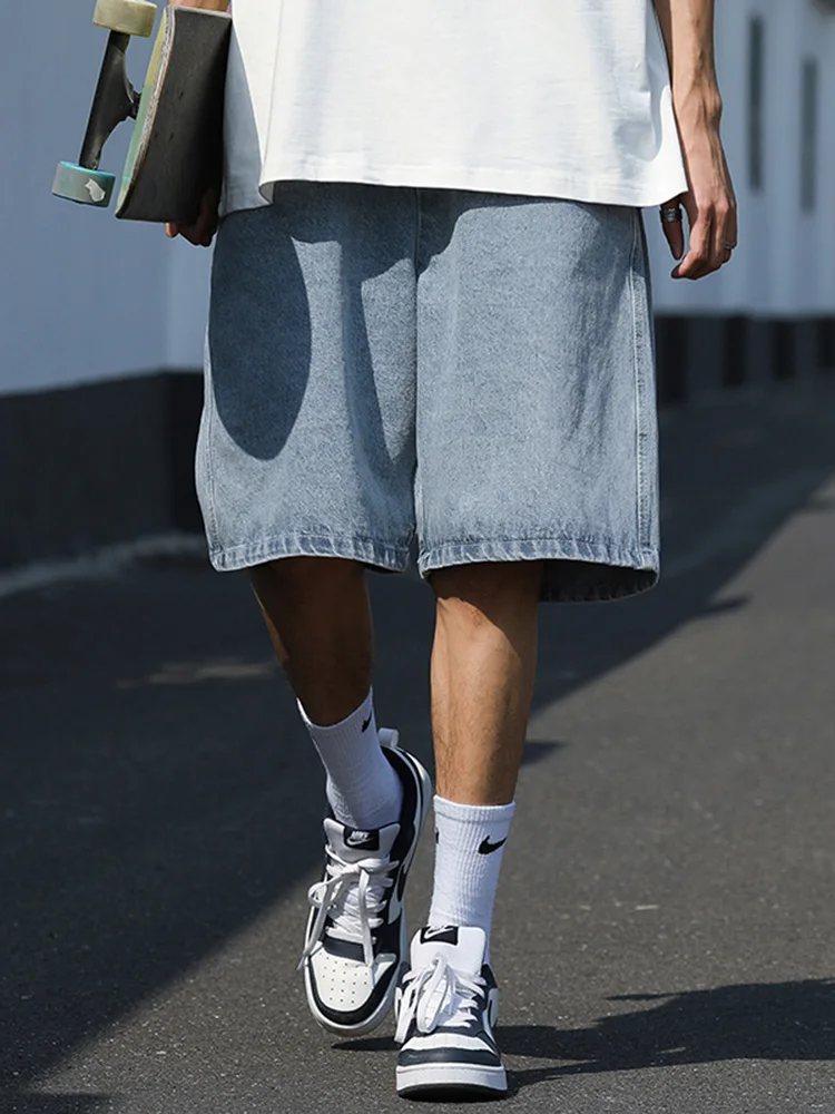 Men's Shorts Jeans Blue Denim Jorts Baggy Harajuku Pants Streetwear Y2k Unisex Oversize Korean Fashion Vintage Summer Clothes
Men's Shorts Jeans Blue Denim Jorts Baggy Harajuku Pants Streetwear Y2k Unisex Oversize Korean Fashion Vintage Summer Clothes