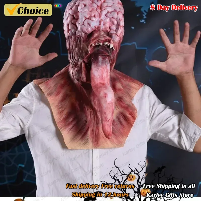 2024 New Scary Big Heart Big Long Tongue No Face Ghost Latex Scary Bio-mask Party Halloween
2024 New Scary Big Heart Big Long Tongue No Face Ghost Latex Scary Bio-mask Party Halloween