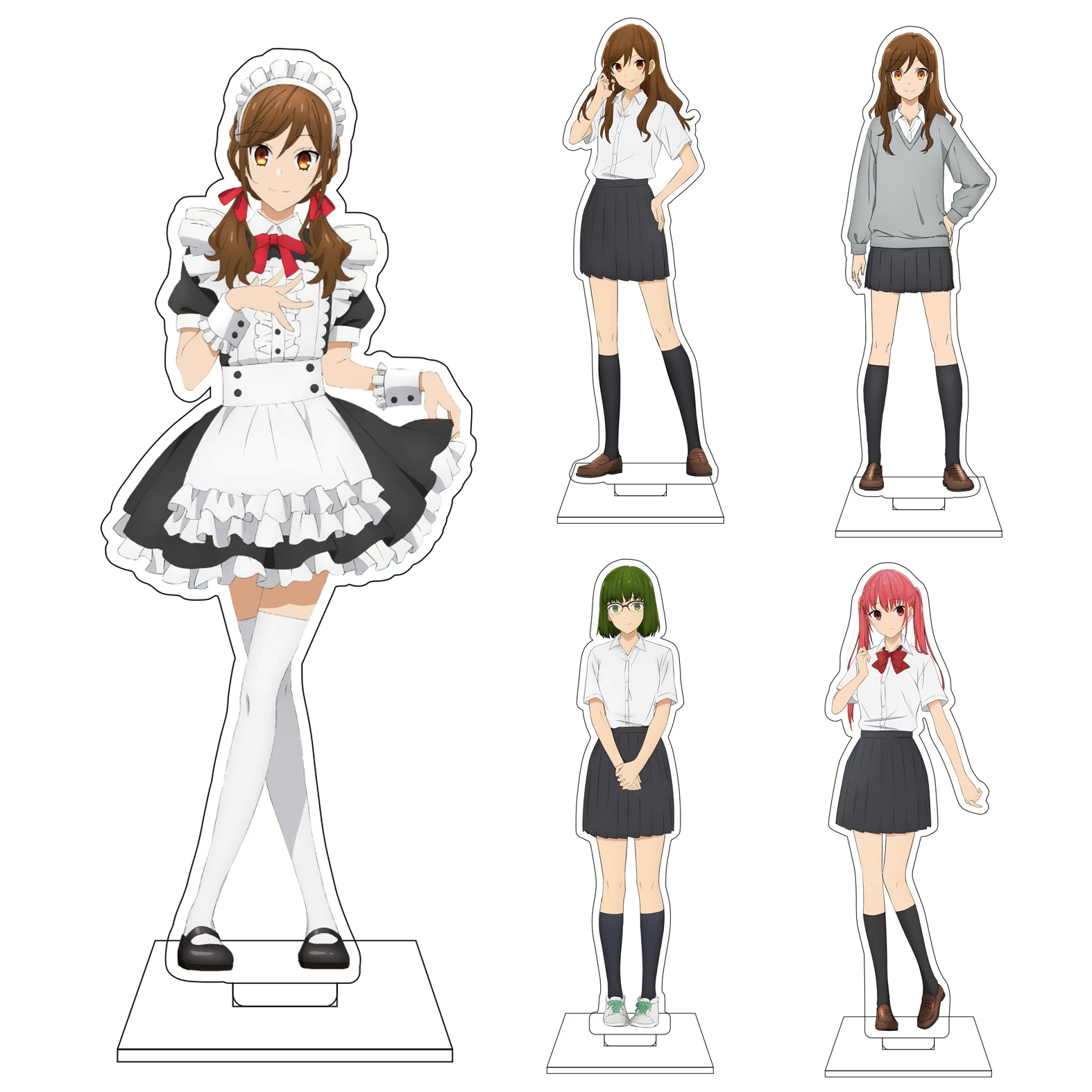 16CM Anime Horimiya Cosplay Acrylic Figure Stand Plate Yoshikawa Yuki Oshikawa Toru Miyamura Izumi Hori Kyōko Ornaments Gifts
16CM Anime Horimiya Cosplay Acrylic Figure Stand Plate Yoshikawa Yuki Oshikawa Toru Miyamura Izumi Hori Kyōko Ornaments Gifts