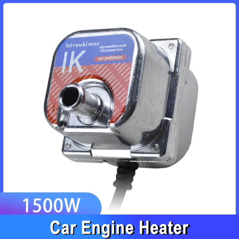 220V-240V 1500W Car Engine Heater Coolant Preheater Auxiliary Gasoline Diesel Motor Heating Water Tank 1.8L Parking Heater
220V-240V 1500W Car Engine Heater Coolant Preheater Auxiliary Gasoline Diesel Motor Heating Water Tank 1.8L Parking Heater
