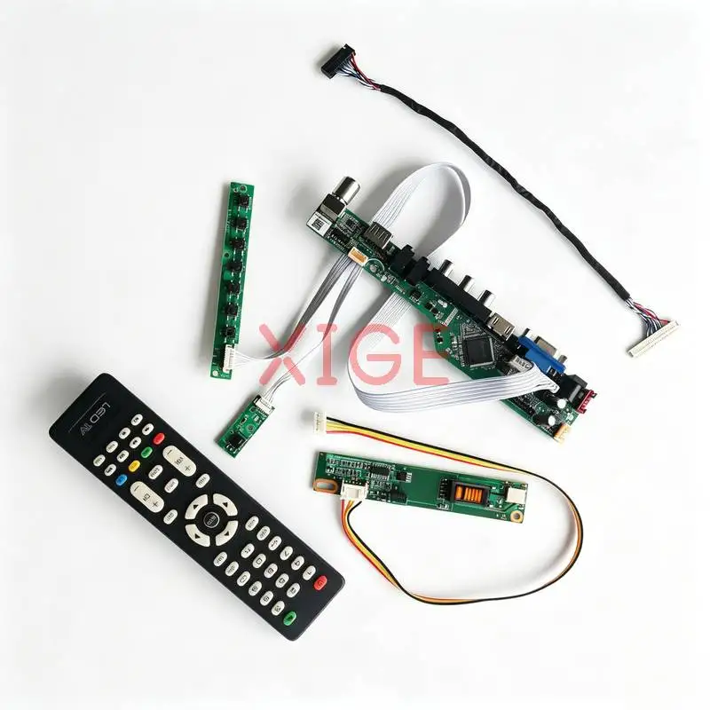 Screen Controller Board Fit LTN154XA LTN154X1 LTN154X3 TX39D30VC1GAA 1280*800 USB+AV+VGA+HDMI 1-CCFL 1280x800 30Pin LVDS Kit DIY
Screen Controller Board Fit LTN154XA LTN154X1 LTN154X3 TX39D30VC1GAA 1280*800 USB+AV+VGA+HDMI 1-CCFL 1280x800 30Pin LVDS Kit DIY
