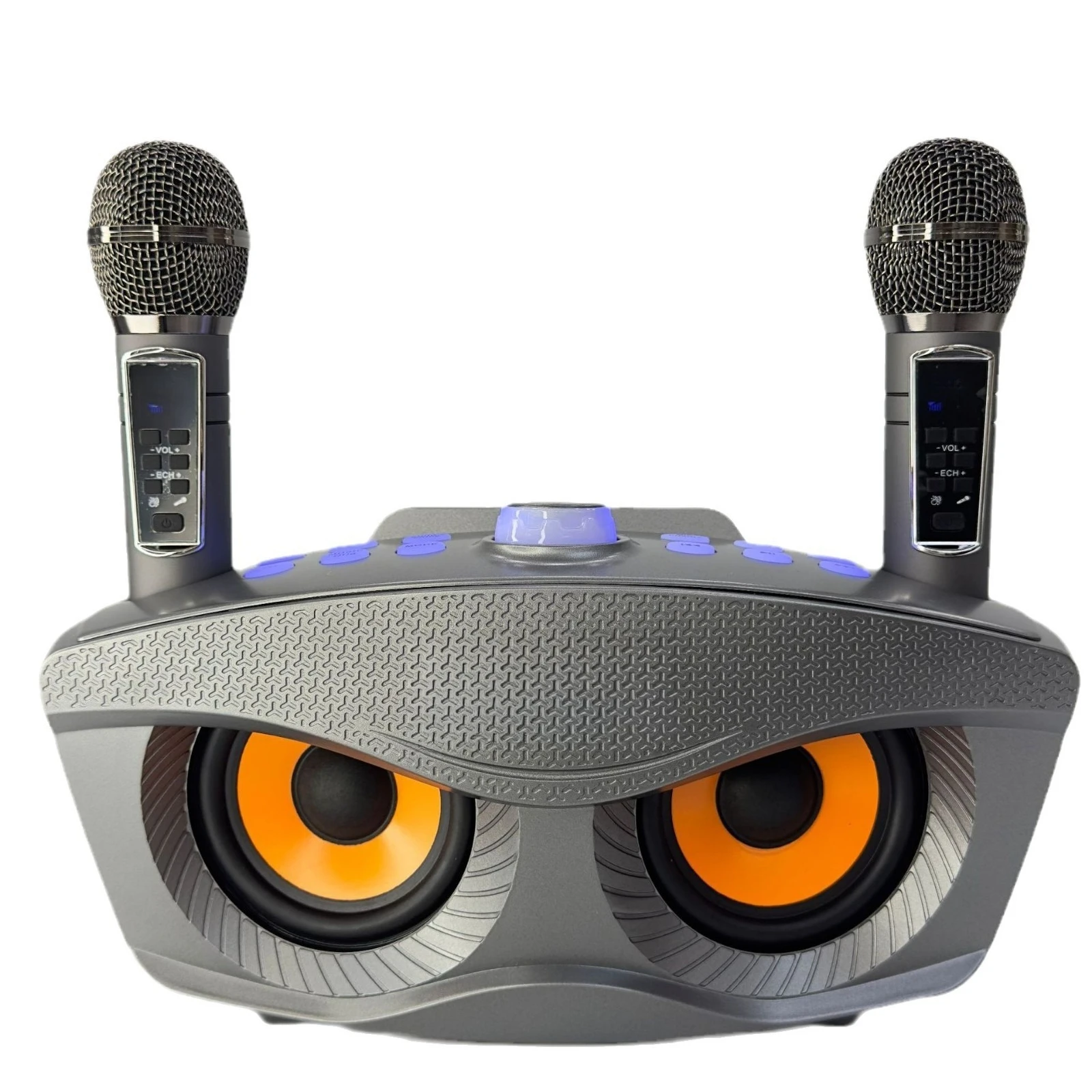 Owl bluetooth speaker wireless microphone Karaoke all-in-one stereo home KTV record player
Owl bluetooth speaker wireless microphone Karaoke all-in-one stereo home KTV record player