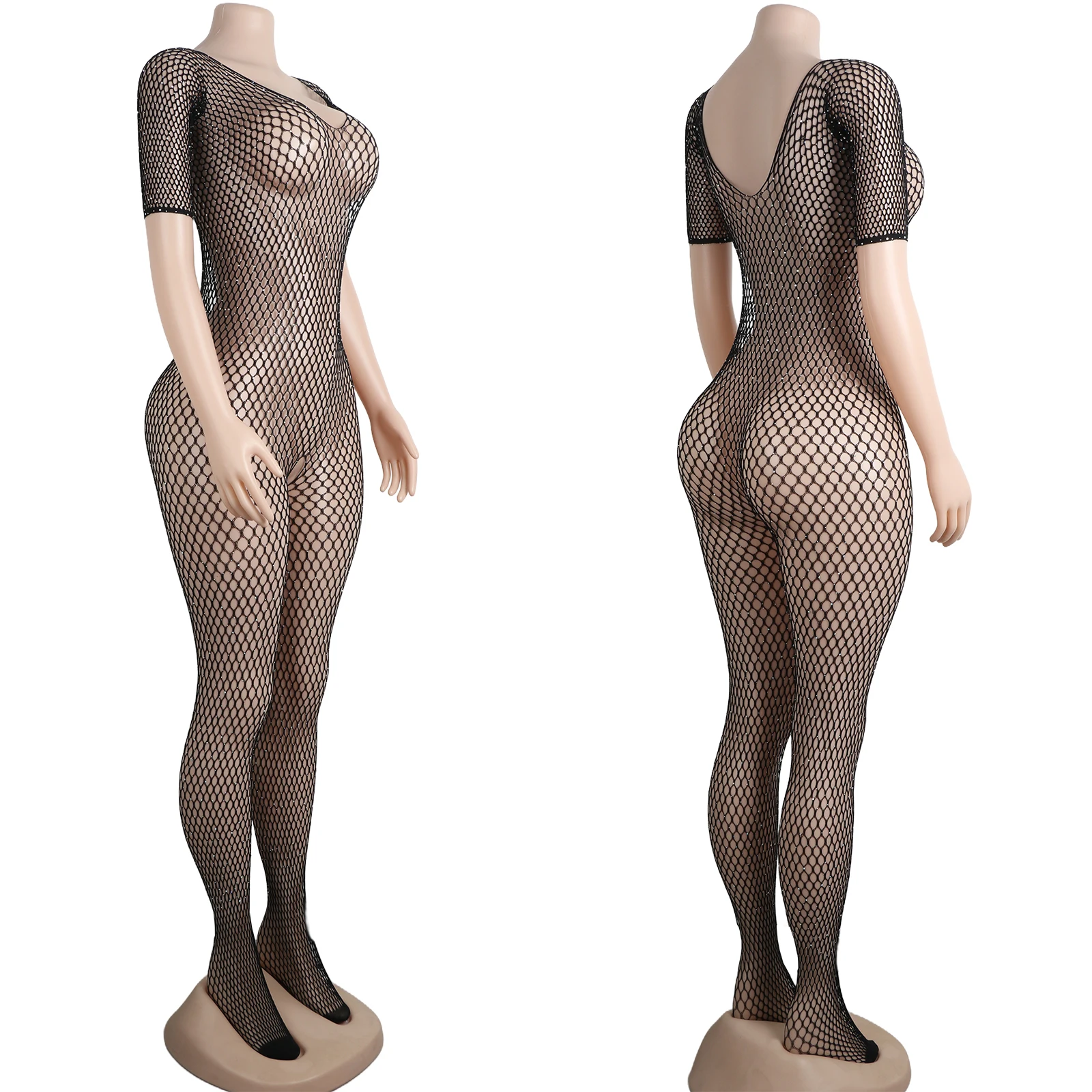Rhinestone Fishnet Longline Customized Jumpsuit Hosiery New Arrival Stagewear Sexy Nightclub Performance Apparel Adult Wholesale
Rhinestone Fishnet Longline Customized Jumpsuit Hosiery New Arrival Stagewear Sexy Nightclub Performance Apparel Adult Wholesale