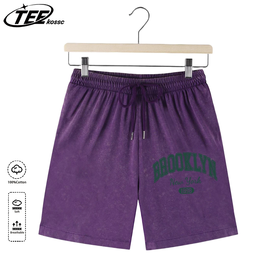 Brooklyn New York 1898 Design Summer Loose Washed Sportpants Male Basics Cotton Short Pants Cool Daily Shorts Sport Beach Pants
Brooklyn New York 1898 Design Summer Loose Washed Sportpants Male Basics Cotton Short Pants Cool Daily Shorts Sport Beach Pants