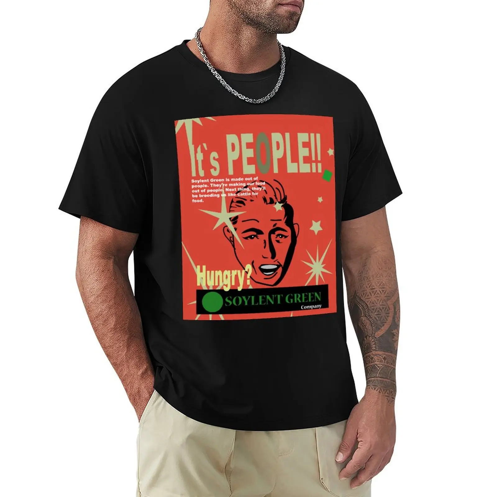 It's People- Soylent Green T-Shirt Summer Festival T-Shirt
It's People- Soylent Green T-Shirt Summer Festival T-Shirt