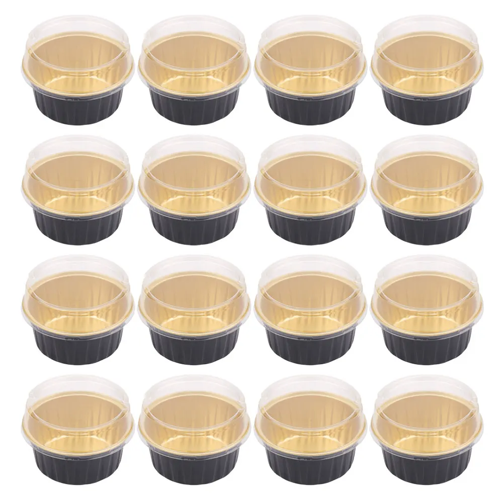 30 Pcs Cake Cup Pastry and Molds Removable Muffin Pan Bread Baking Gold Cupcake Round Pudding Cups Tart
30 Pcs Cake Cup Pastry and Molds Removable Muffin Pan Bread Baking Gold Cupcake Round Pudding Cups Tart