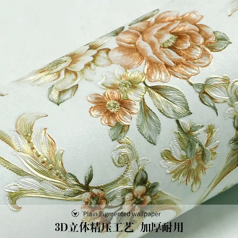 Luxury 3D Embossed Floral Wall Paper Non Woven Vertical Damask Wall Covering for Master Bedroom Wedding Room TV Sofa Background
Luxury 3D Embossed Floral Wall Paper Non Woven Vertical Damask Wall Covering for Master Bedroom Wedding Room TV Sofa Background