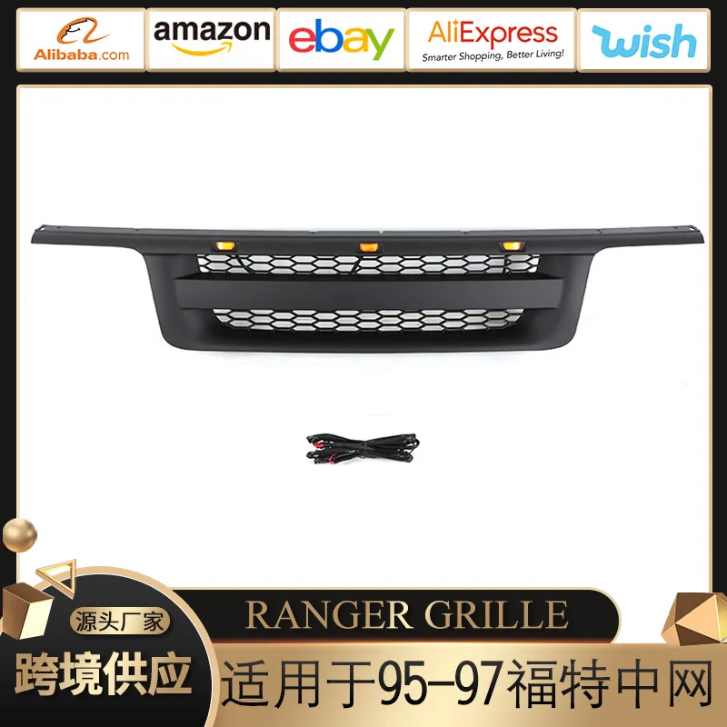 For 1995-1997 Ford FORD RANGER GRILLE mid-grid modification, front bumper grille
For 1995-1997 Ford FORD RANGER GRILLE mid-grid modification, front bumper grille