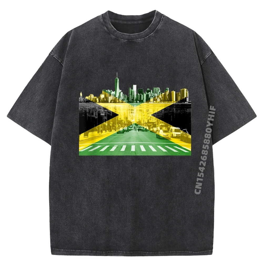 Jamaica Nyc New York City Skyline Jamaican Flag Graphic T Shirts Summer Oversized T Shirt Soft Washed Tshirts 
Jamaica Nyc New York City Skyline Jamaican Flag Graphic T Shirts Summer Oversized T Shirt Soft Washed Tshirts