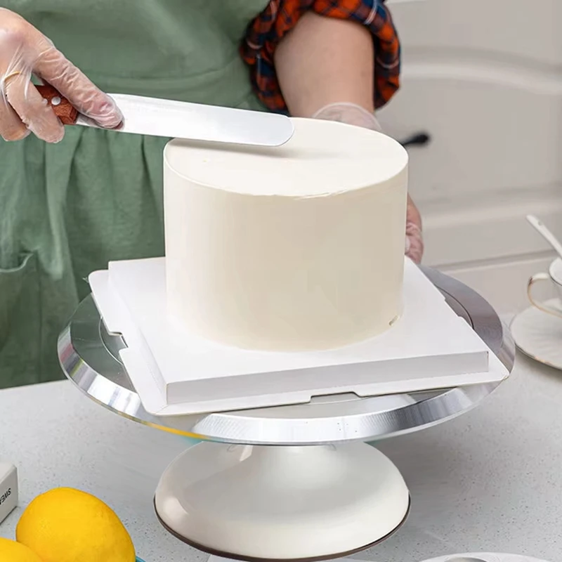 Cake Turntable For Cake Making 12 Inch Aluminum Alloy Stable Rotation Removable And Easy To Clean Bakeware
Cake Turntable For Cake Making 12 Inch Aluminum Alloy Stable Rotation Removable And Easy To Clean Bakeware