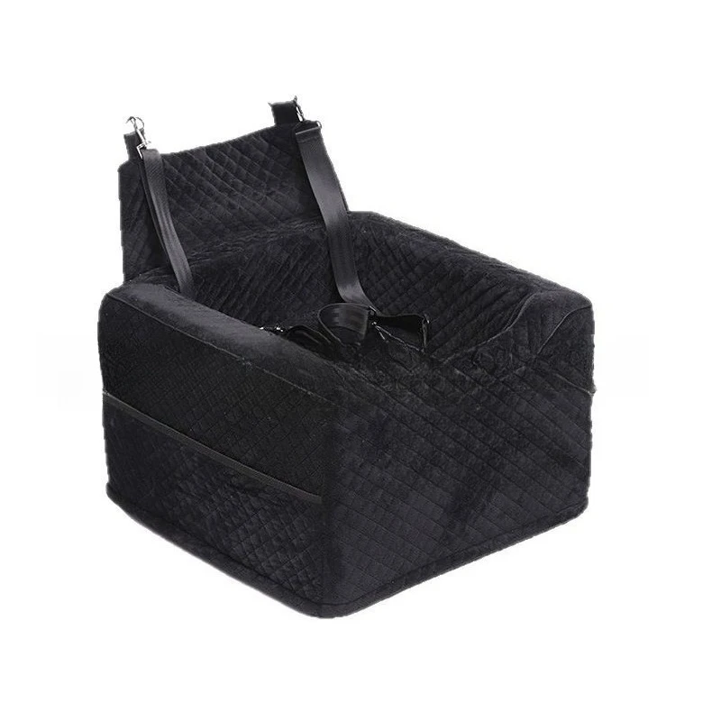 Pet car kennel, thickened and raised cushion, small and medium dog safety seat removable and washable
Pet car kennel, thickened and raised cushion, small and medium dog safety seat removable and washable
