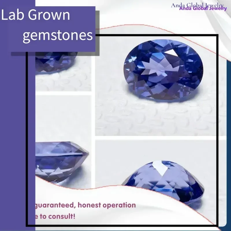 M-Lab Grown Sapphire Oval Cut Blue Color Gems High Quality Low Cost For Jewelry Setting&Custom Design Selectable AGL Certificate
M-Lab Grown Sapphire Oval Cut Blue Color Gems High Quality Low Cost For Jewelry Setting&Custom Design Selectable AGL Certificate