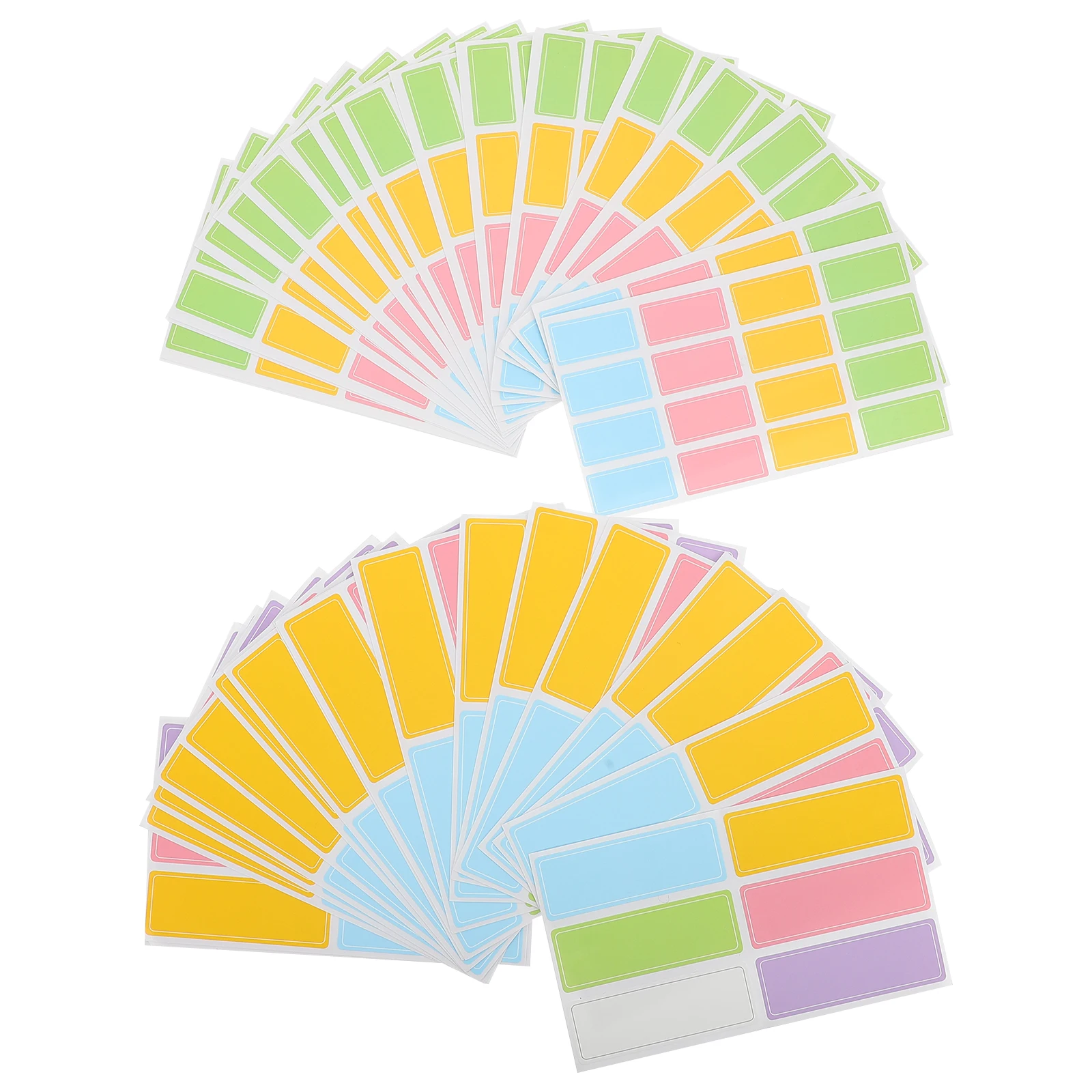 40 Sheets Waterproof Colorful Label Stickers Self Adhesive Paper Marking Classification Tags for Folder Home Office Use
40 Sheets Waterproof Colorful Label Stickers Self Adhesive Paper Marking Classification Tags for Folder Home Office Use