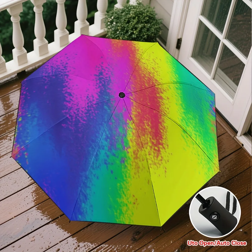 Colorful Abstract Art Ultra-Mini Umbrella - 8-Rib Lightweight Folding Umbrella with Automatic Open/Close, Compact Travel Umbre
Colorful Abstract Art Ultra-Mini Umbrella - 8-Rib Lightweight Folding Umbrella with Automatic Open/Close, Compact Travel Umbre