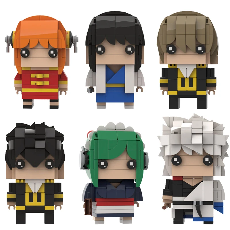 Anime Accessories Cartoon Square Head Figures Building Blocks MOC Silvered Soul Ginshi Sakata Doll Assembly Model Kids Toy Gift
Anime Accessories Cartoon Square Head Figures Building Blocks MOC Silvered Soul Ginshi Sakata Doll Assembly Model Kids Toy Gift