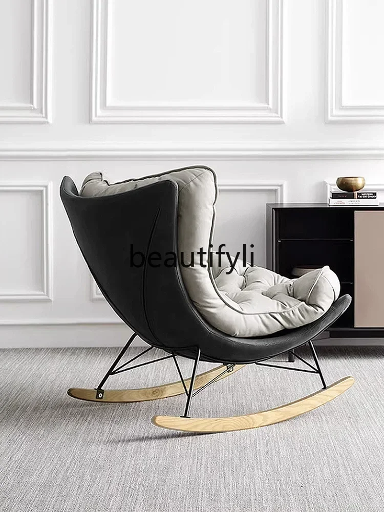 ss CLazy rocking chair living room bedroom lobster chair light luxury single sand
ss CLazy rocking chair living room bedroom lobster chair light luxury single sand