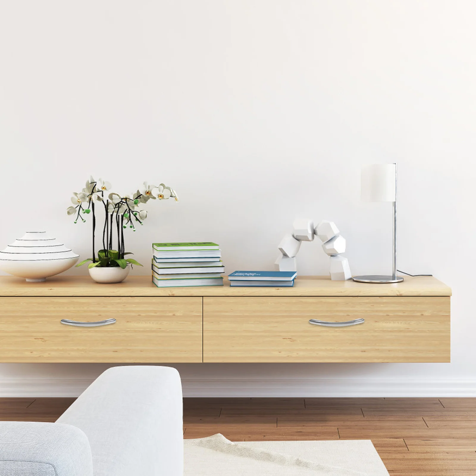 4Pcs Arch Shape Cabinet Pull Handles Zinc Alloy Silver Durable for Kitchen Cabinets Wardrobes Drawer Furniture Hardware
4Pcs Arch Shape Cabinet Pull Handles Zinc Alloy Silver Durable for Kitchen Cabinets Wardrobes Drawer Furniture Hardware