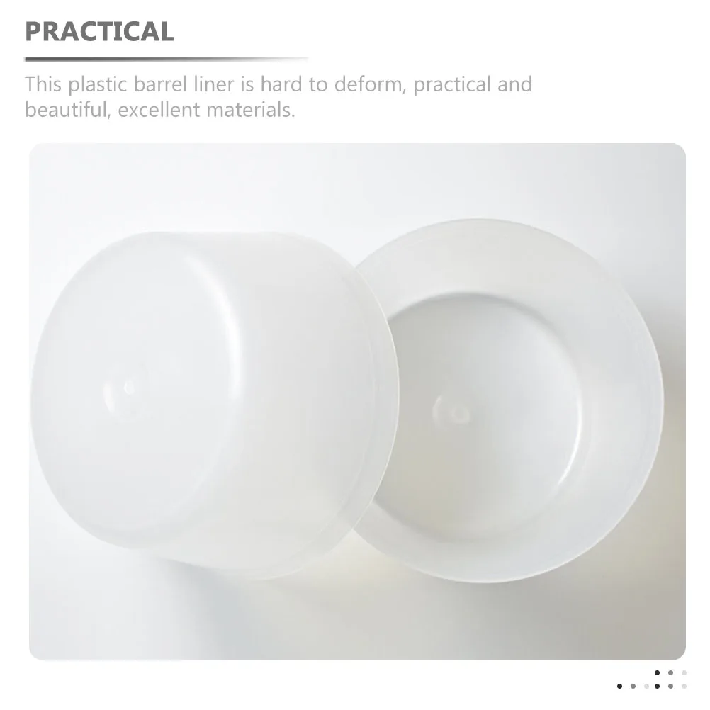 2 Pcs Sauna Liner Pedicure Bucket Inner Lid Plastic Insert for Steam Practical Barrel
2 Pcs Sauna Liner Pedicure Bucket Inner Lid Plastic Insert for Steam Practical Barrel