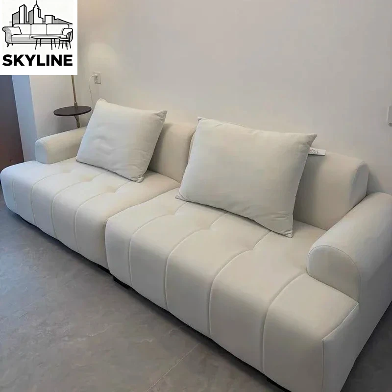 Italian Fabric Living Room Sofas Minimalist Leisure Reception Sofa Small Apartment Cream Style Sofas for Living Room Furniture
Italian Fabric Living Room Sofas Minimalist Leisure Reception Sofa Small Apartment Cream Style Sofas for Living Room Furniture