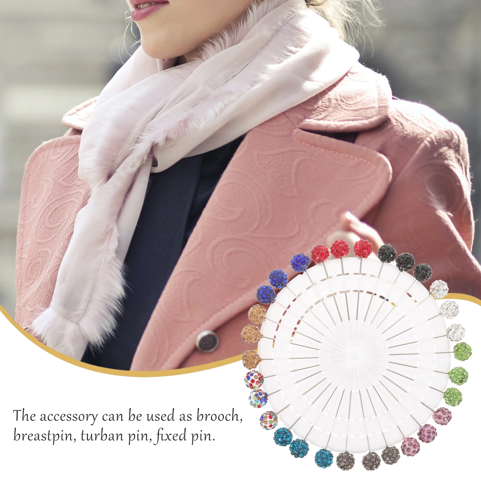 DIY Brooch Pin Needle Women Accessories Long Lasting Smooth Glossy Scarf Tie Hat Fixing Breastpin Turban Pin Jewelry
DIY Brooch Pin Needle Women Accessories Long Lasting Smooth Glossy Scarf Tie Hat Fixing Breastpin Turban Pin Jewelry