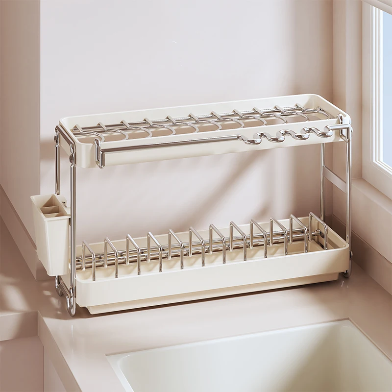 Multi-Function Dish Holder, Countertop Organizer, Kitchen Dish Drainer, Space-Saving Storage for Home Use, Compact Dish Rack
Multi-Function Dish Holder, Countertop Organizer, Kitchen Dish Drainer, Space-Saving Storage for Home Use, Compact Dish Rack