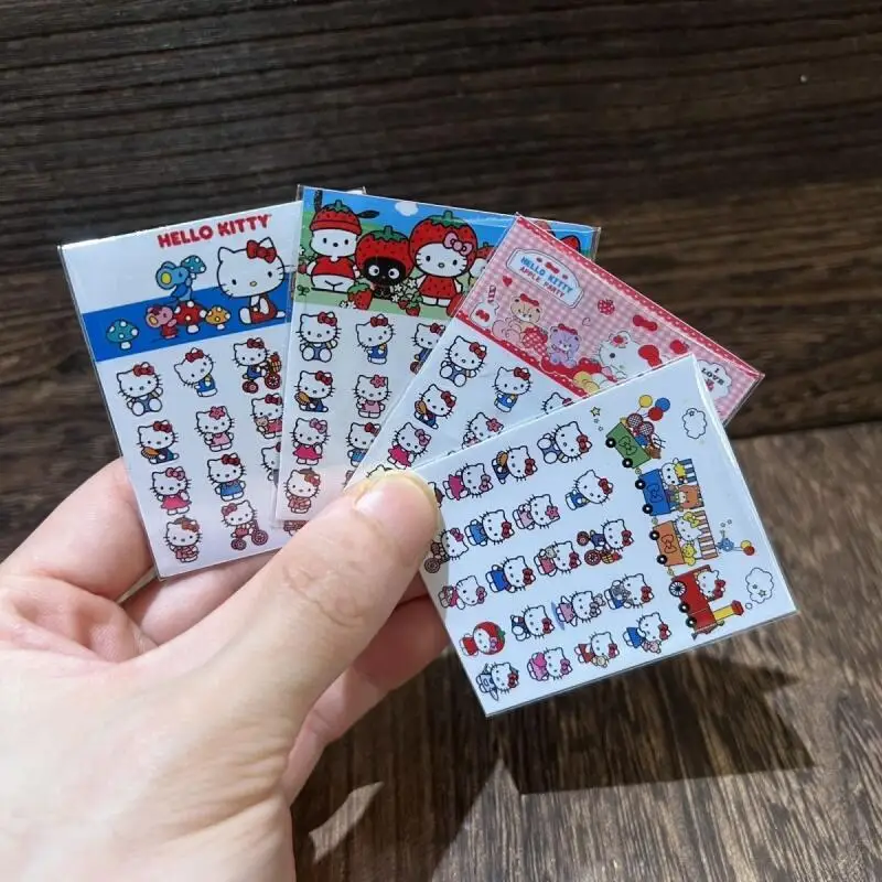 Kawaii Sanrio Hello Kitty Mini Handmade Stickers Creative Cartoon Ccd Cup Decoration Sticker Diy Material Friend's Birthday Gift
Kawaii Sanrio Hello Kitty Mini Handmade Stickers Creative Cartoon Ccd Cup Decoration Sticker Diy Material Friend's Birthday Gift